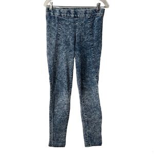Silence + Noise Womens Acid Wash Denim Jean Small